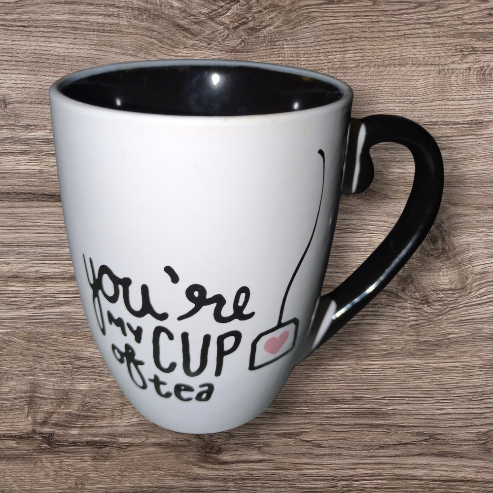 Black and White Mug - You're My Cup of Tea